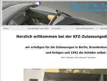 Tablet Screenshot of kzd-claus-gmbh.de